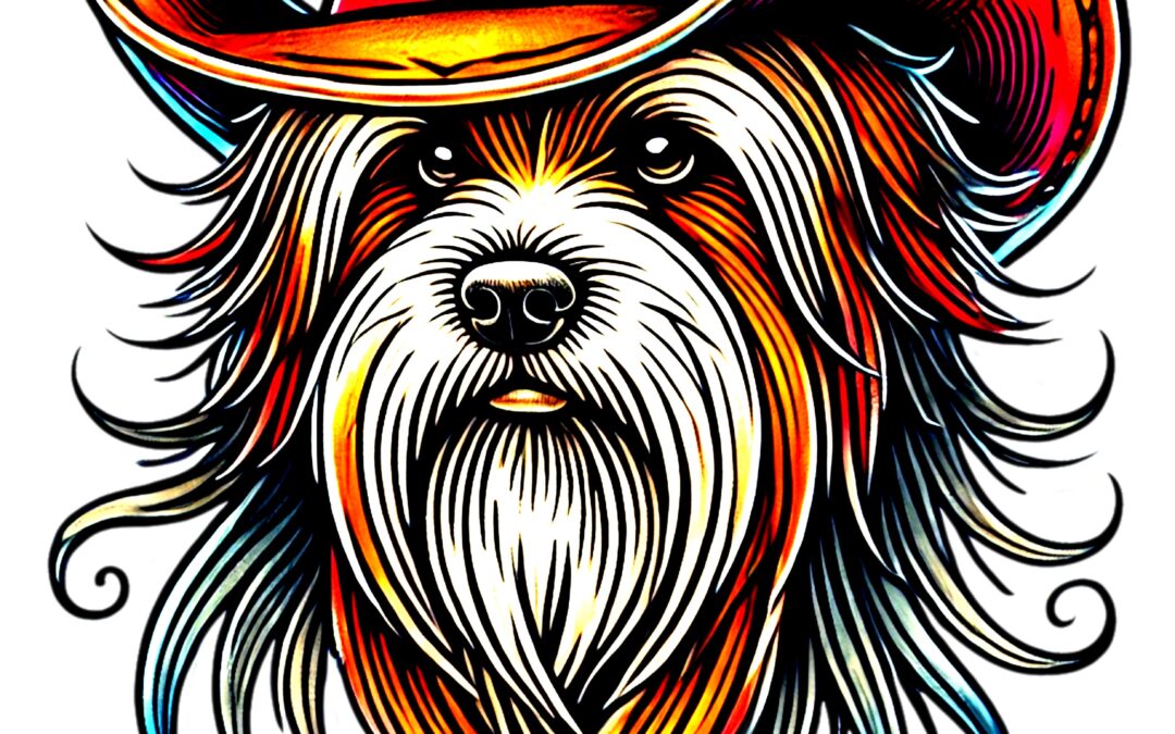 Dog In A Hat 1