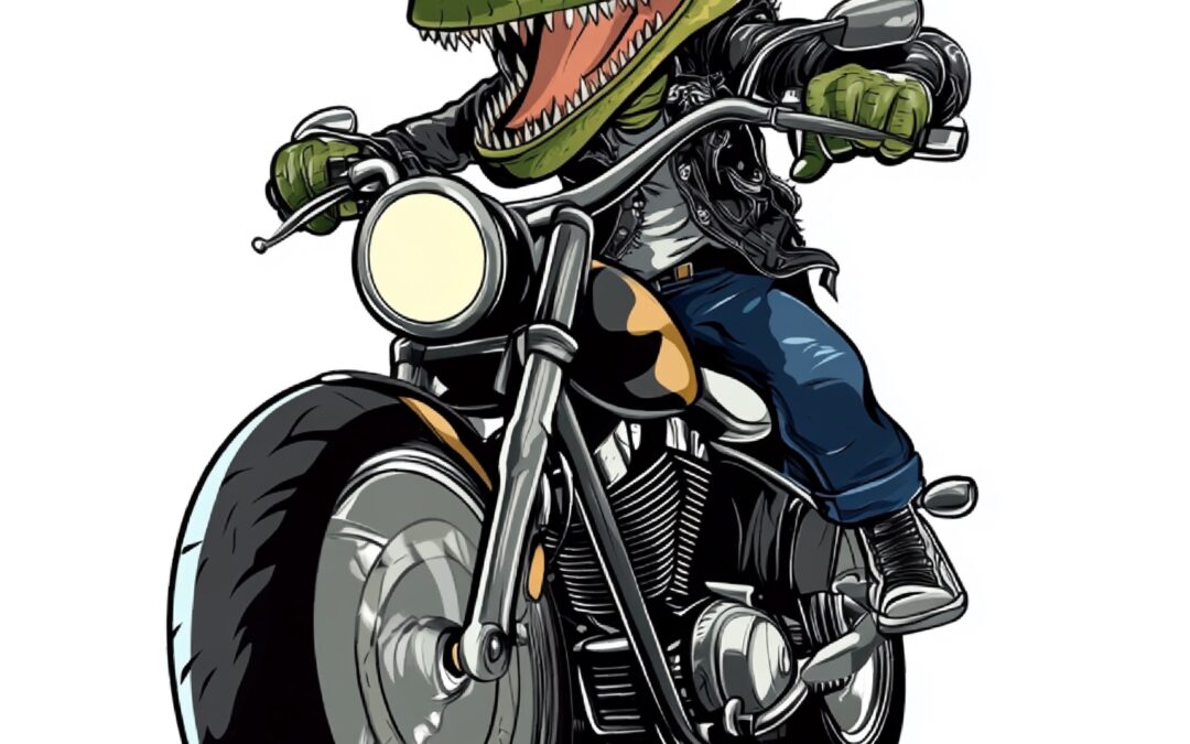 Dino Biker #1