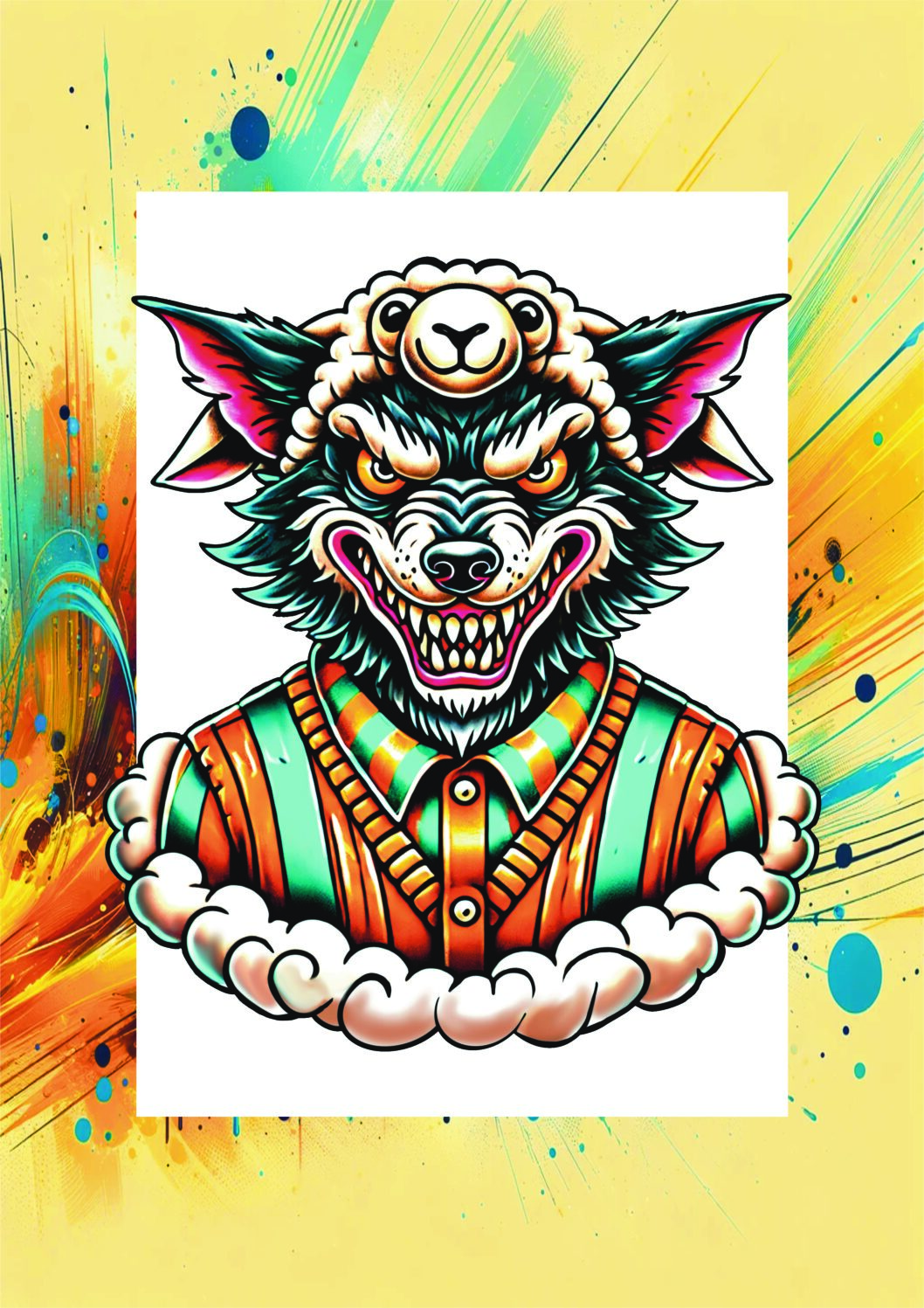 Limited Edition 'Wolf In Sheep's Clothing' Print